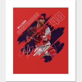 Willson Contreras St. Louis Stripes Posters and Art